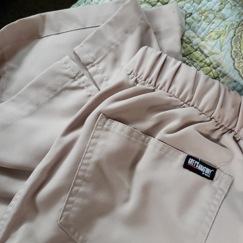 Khaki scrub bottoms
